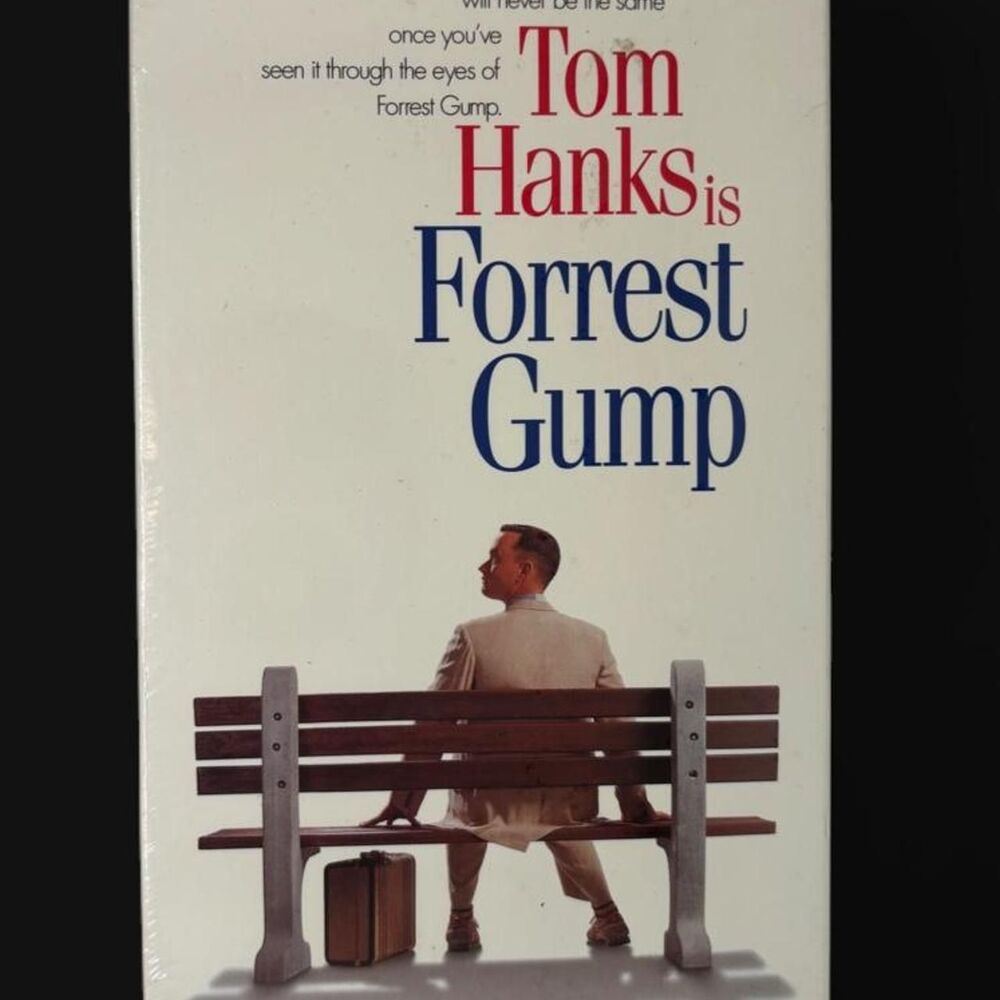 Vintage 1995 Forrest Gump VHS Tape Tom Hanks Factory Sealed Paramount